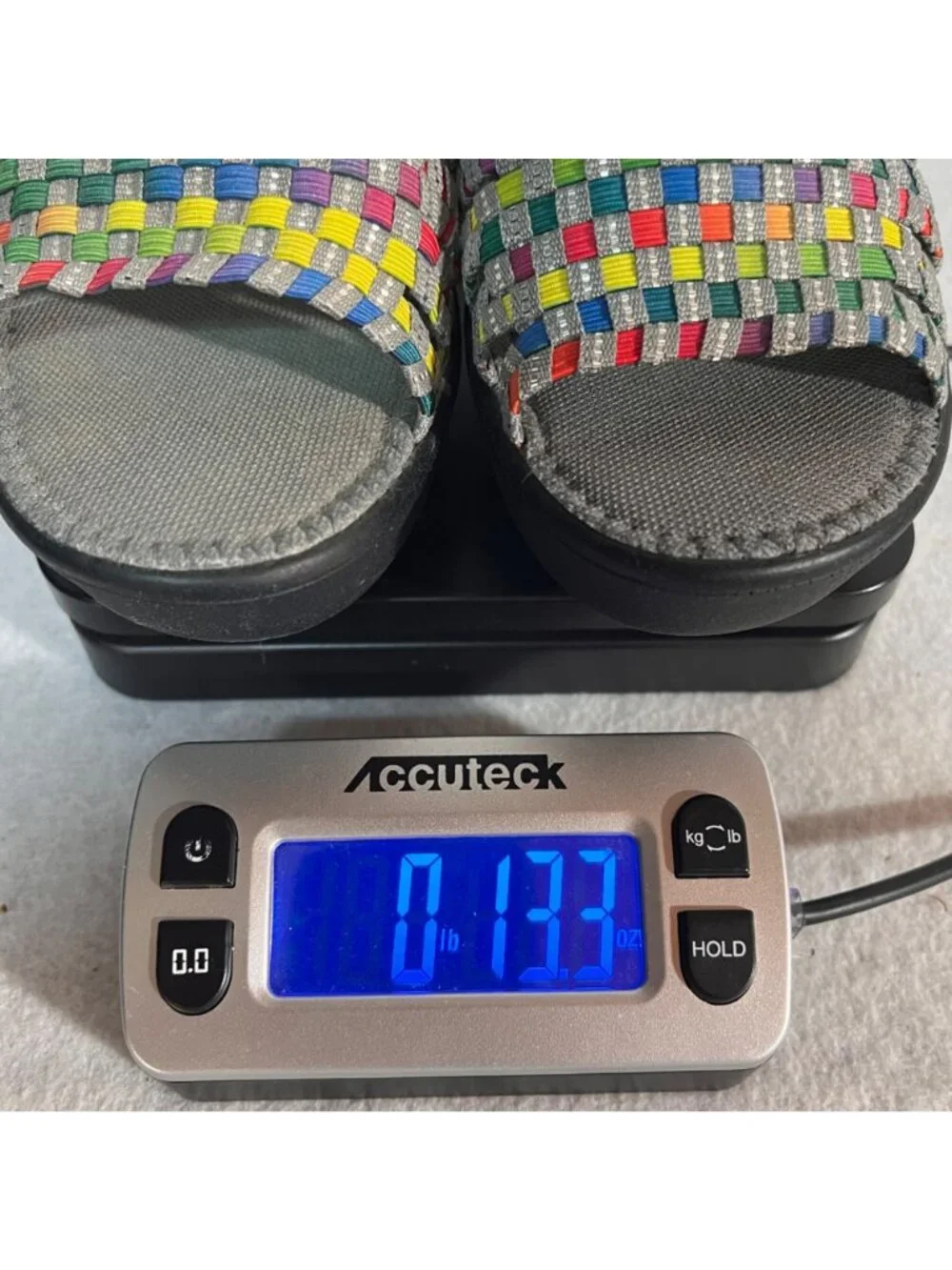 Steven By Steve Madden Bellina Multicolor Woven Open Toe Wedge Sandal Womens 6.5 - Picture 13 of 13
